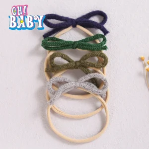 1pcs Elastic Baby Headband for Newborn Girls