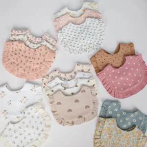 Baby Bibs Adjustable Snap Saliva Towel
