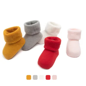 3Pair/lot thick warm autumn winter boys girls baby socks