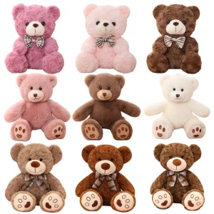 25/35CM Kawaii Teddy Bear Plush Pillow Toys